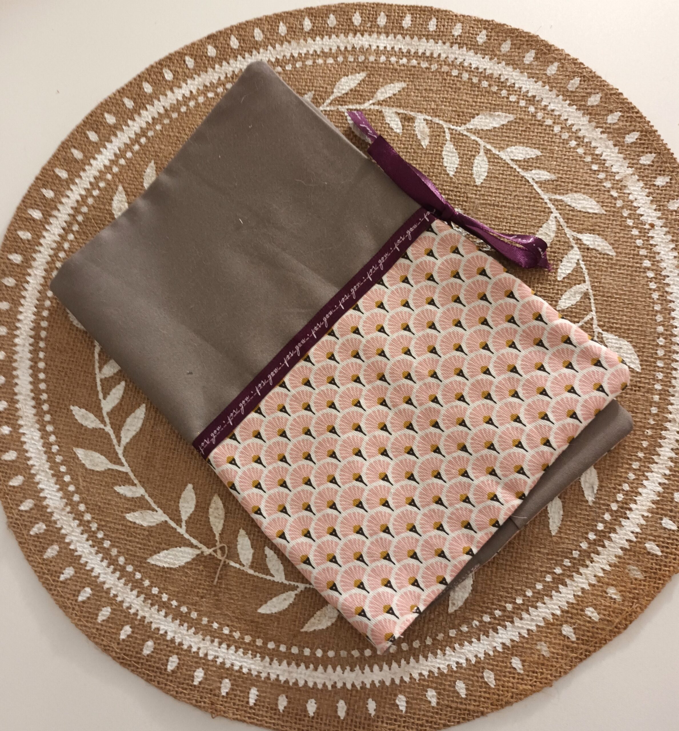 Carnet de Santé  Eventail Rose