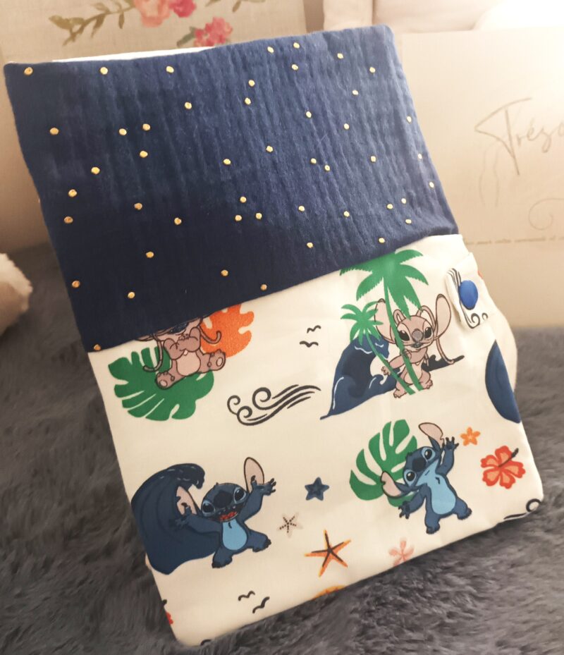 Carnet de Santé Stitch Bleu