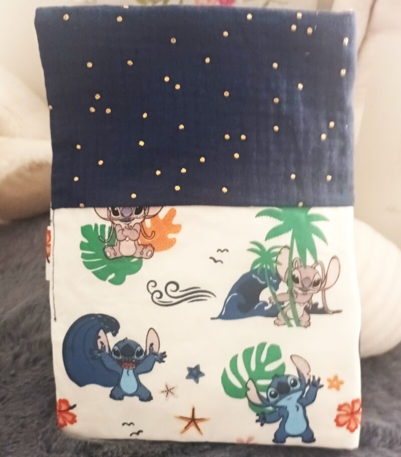Carnet de Santé Stitch Bleu
