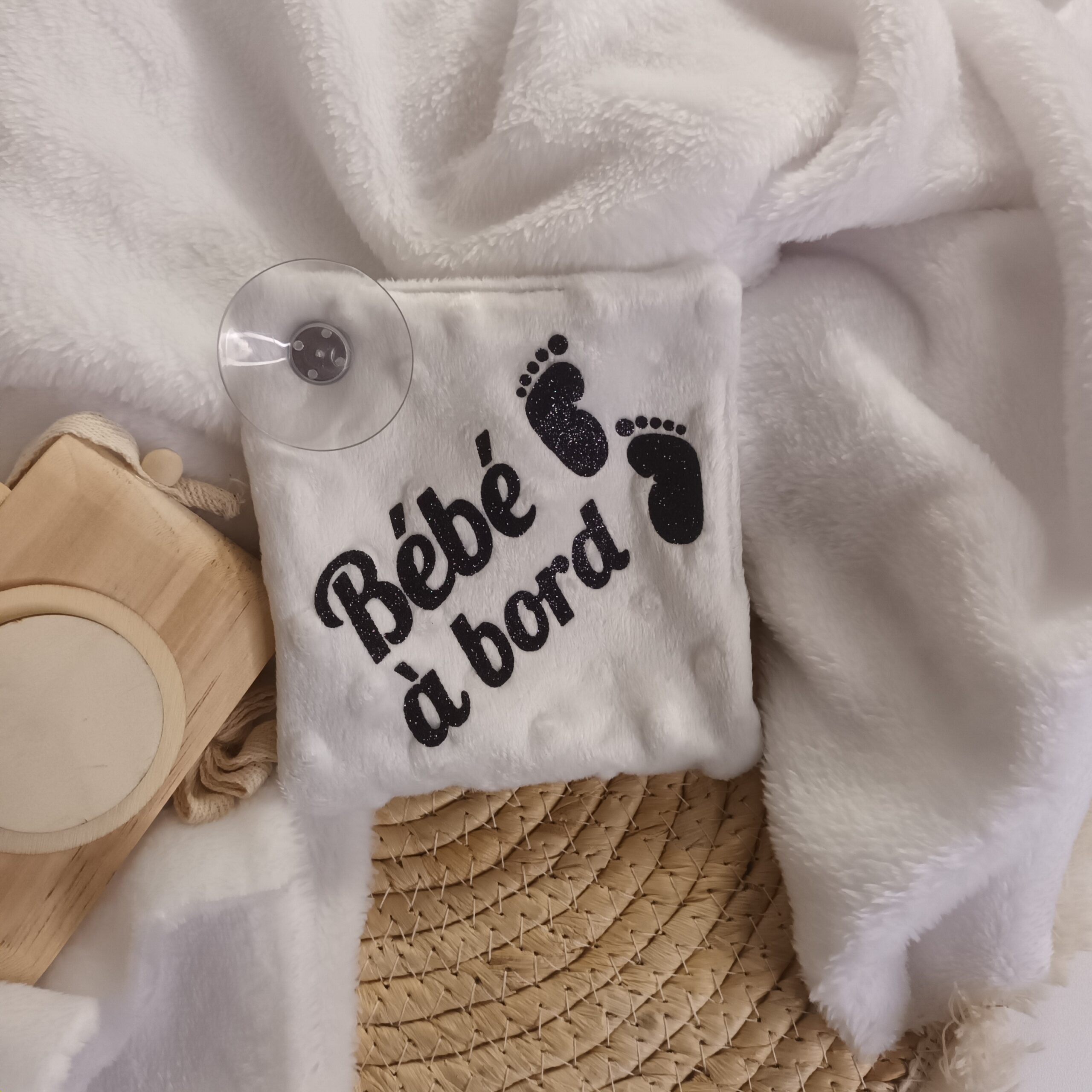 Bébé à Bord Blanc
